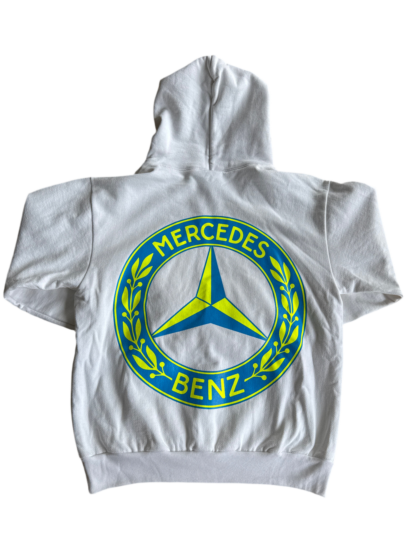 Awge x Mercedes Benz Hoodie in White asap rocky hoody. Size M