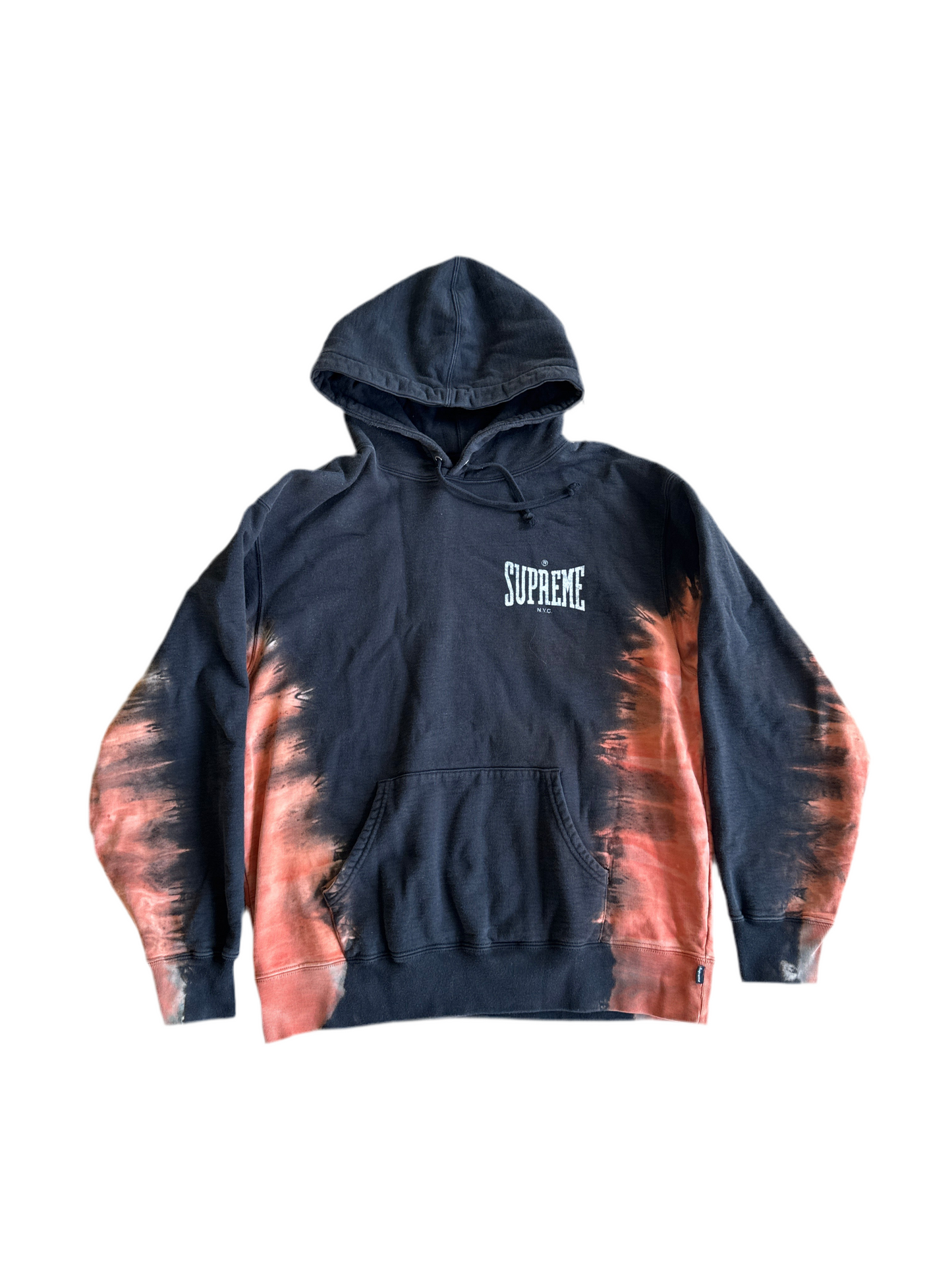 Supreme Tie-Dye Hoodie Rare Limited downtown LA streetwear