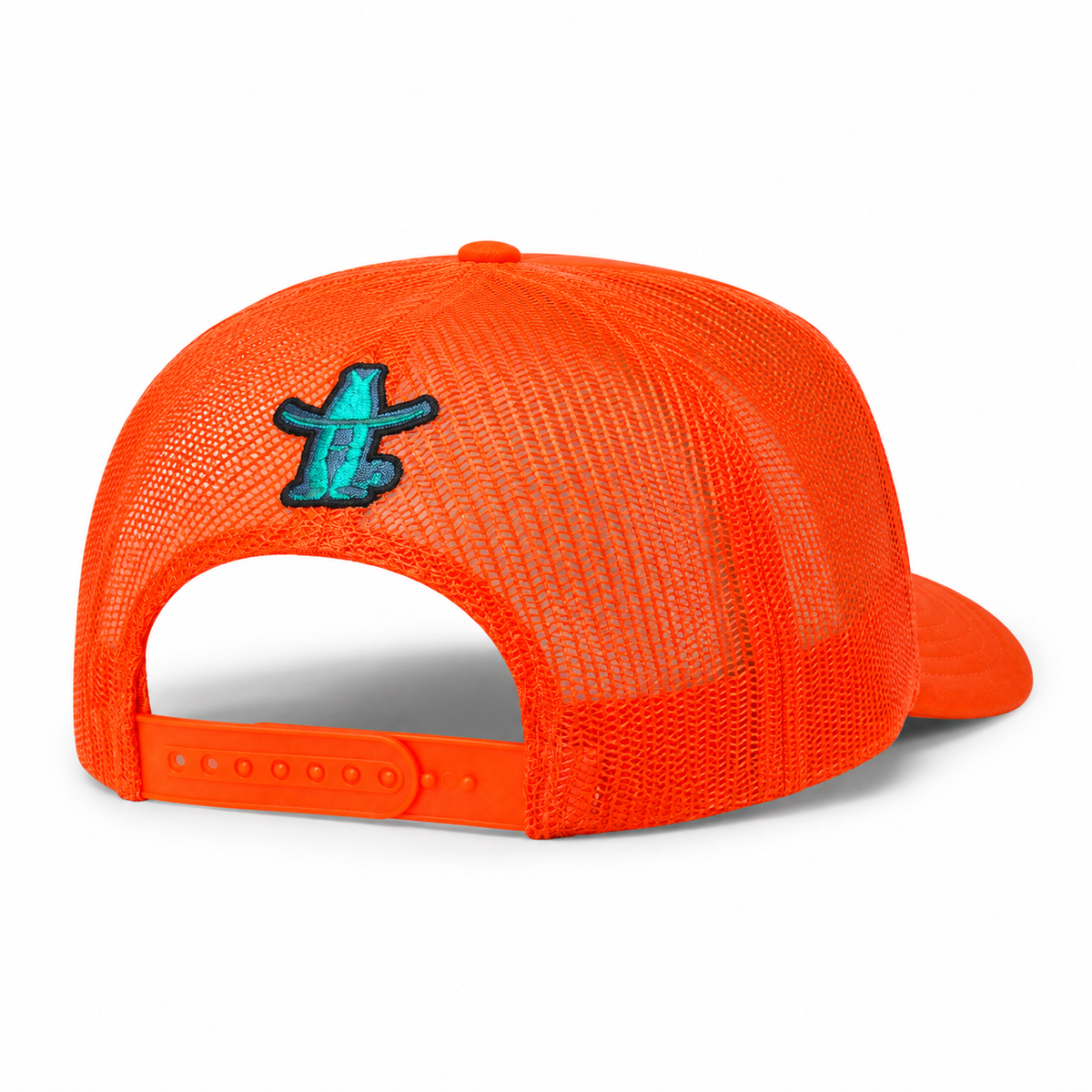 Skid Row "Parks and Recreation" Orange Trucker Hat – LA Snapback