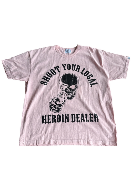 Warren Lotas Shoot Your Local Dealer T Shirt Size XL New in Pink NBA Skull xxl