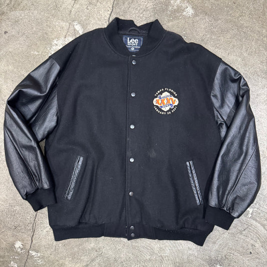 2001 Super Bowl Tampa letterman jacket