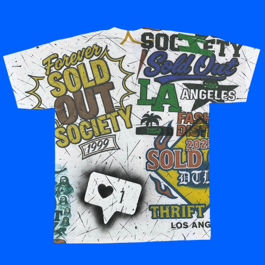 Not For Resale LA T-Shirt (all over print (1/3) L