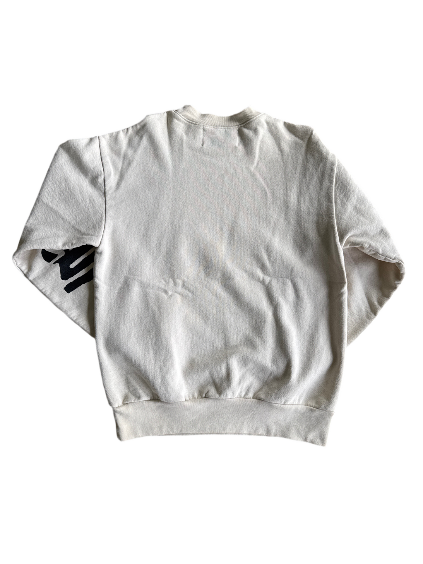 cream Sicko Crew Sweatshirt Cream Peace downtown LA streetwear