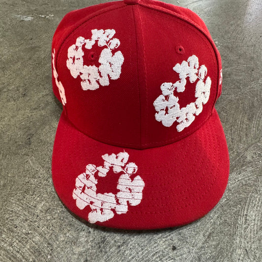 Denim tears fitted hat.