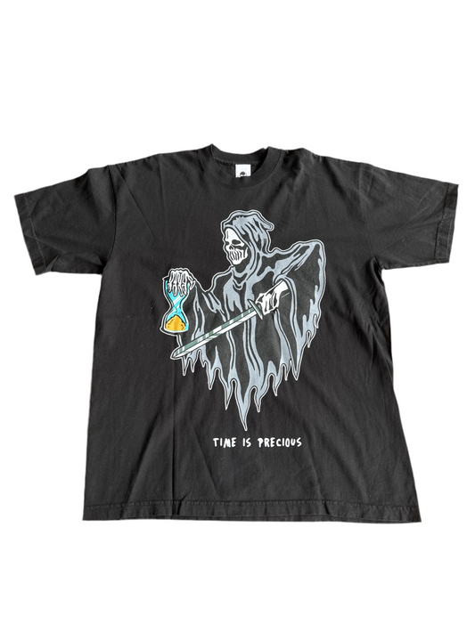 Warren Lotas Time is Precious Limited Edition T-Shirt Black - Men's Size L (New)