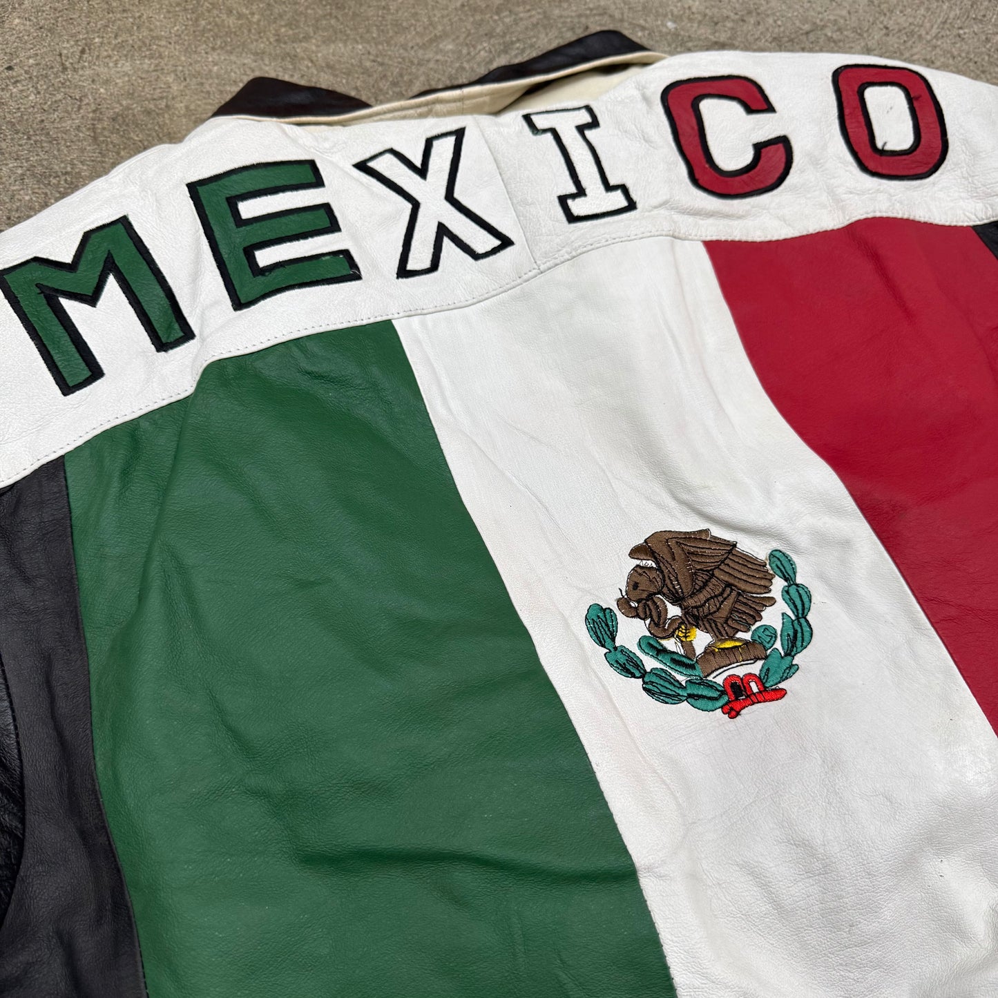 Vintage Leather Mexico jacket