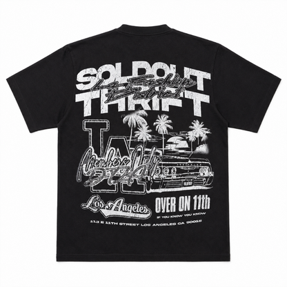 Sold Out Society Members Only Thrift T-Shirt back view – Members Only Thrift Over On 11th LA