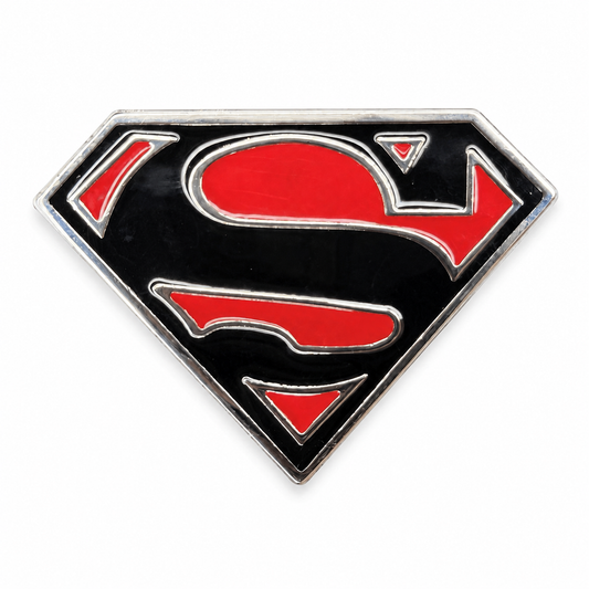 Vintage Superman Logo Belt Buckle
