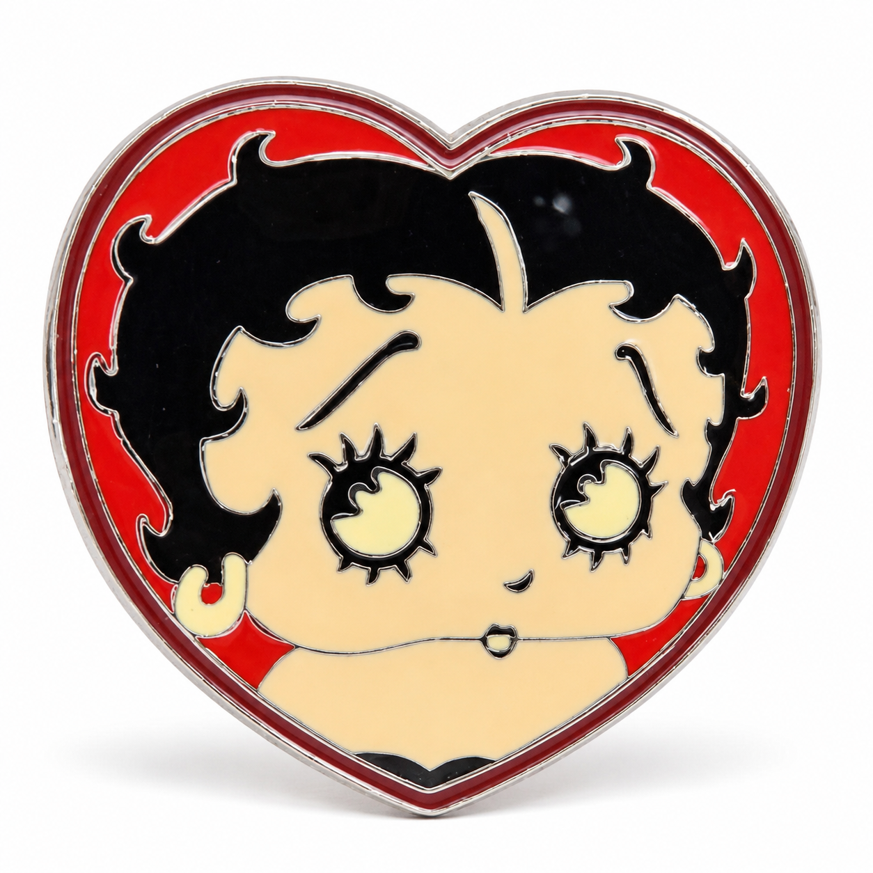 Vintage Betty Boop Heart Belt Buckle