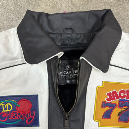 Vintage Leather casino jacket