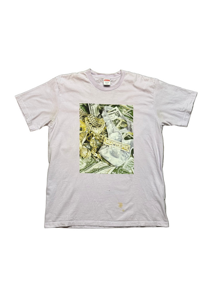 Supreme Bling Logo T-Shirt Size downtown LA streetwear