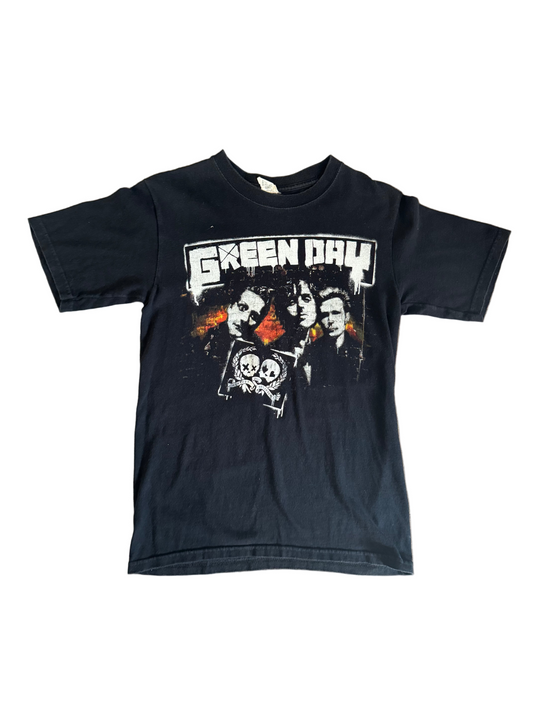 green Vintage Green Day Anvil T-Shirt downtown LA streetwear