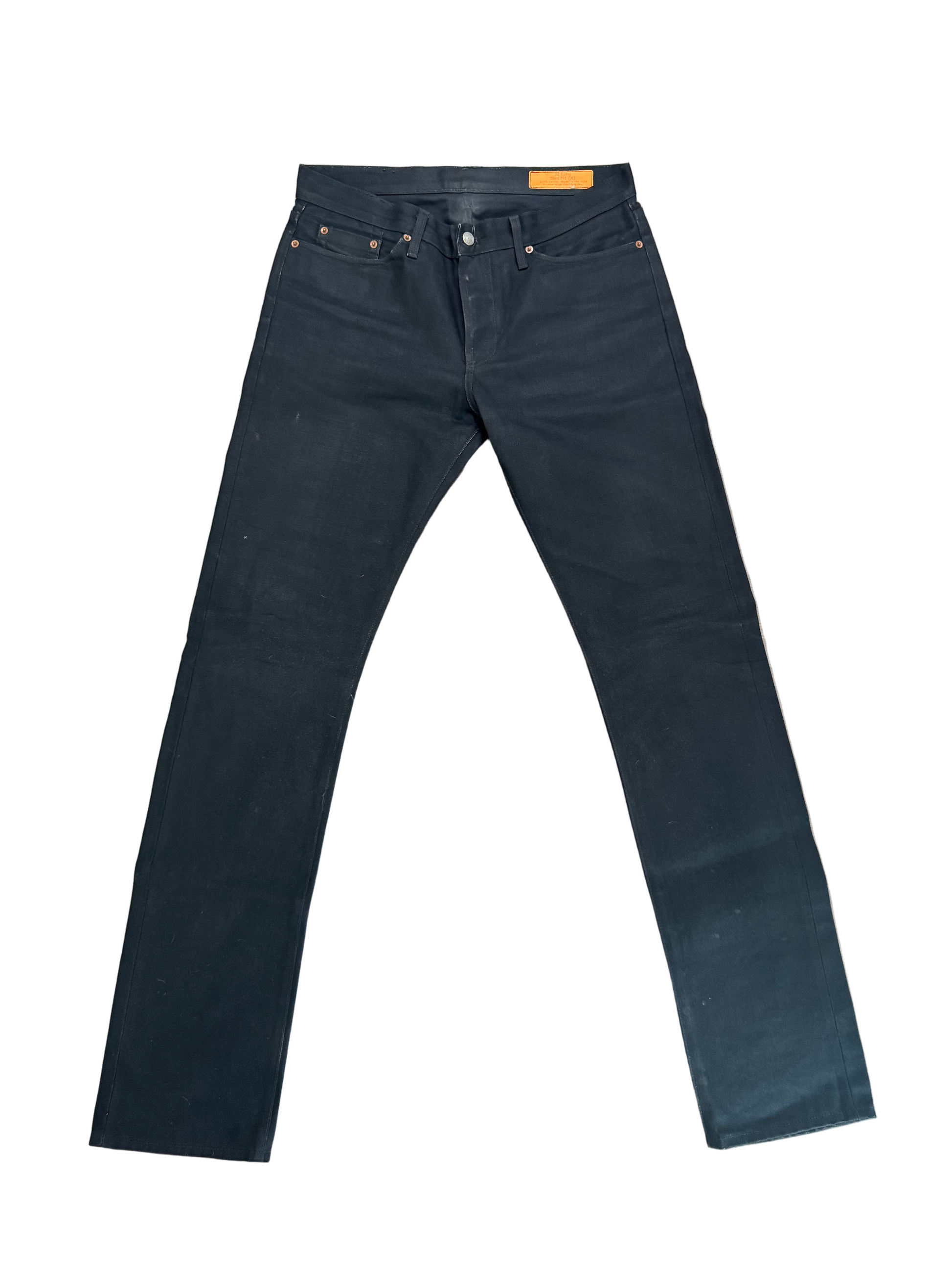 black RTA Jean Shop Black Slim LA streetwear thrift
