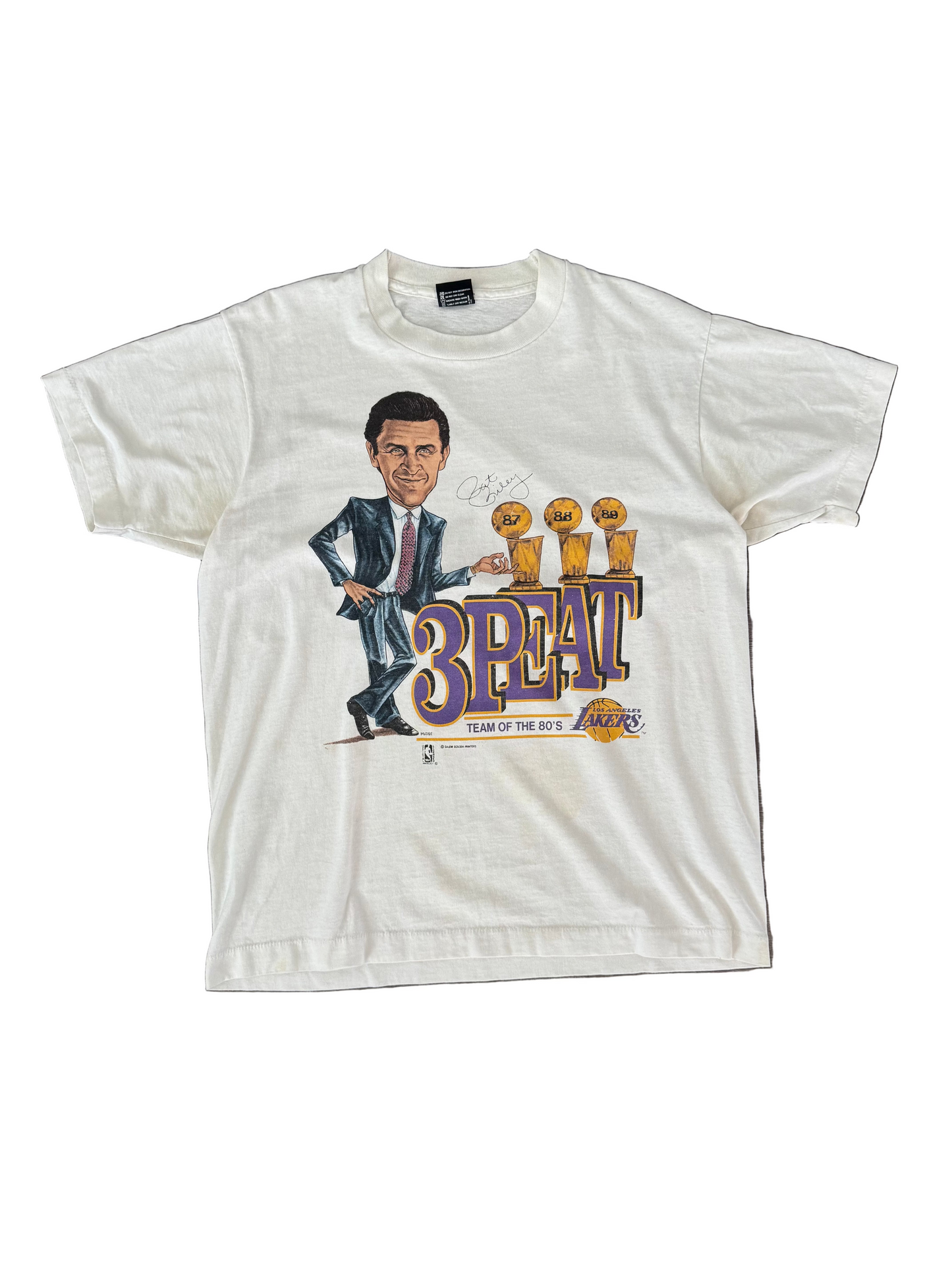 vintage Vintage 1989 LA Lakers Pat downtown LA vintage thrift find