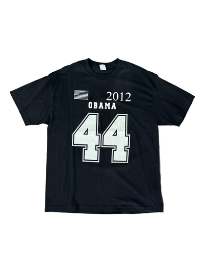 black Obama 2012 '44' Campaign T-Shirt downtown LA streetwear