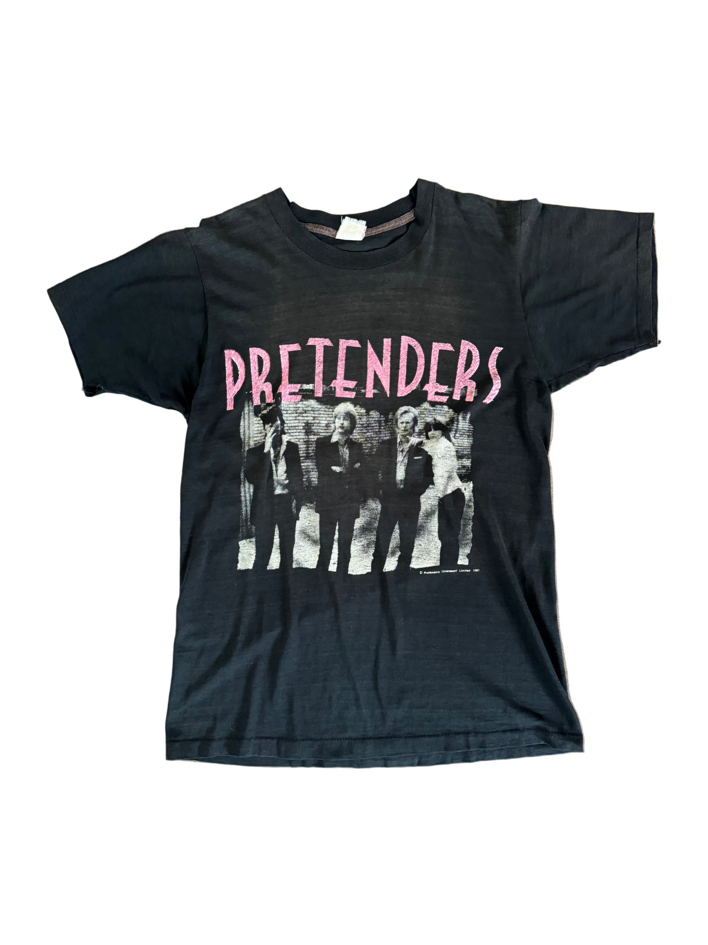 Vintage pretenders 1981 tour T shirt